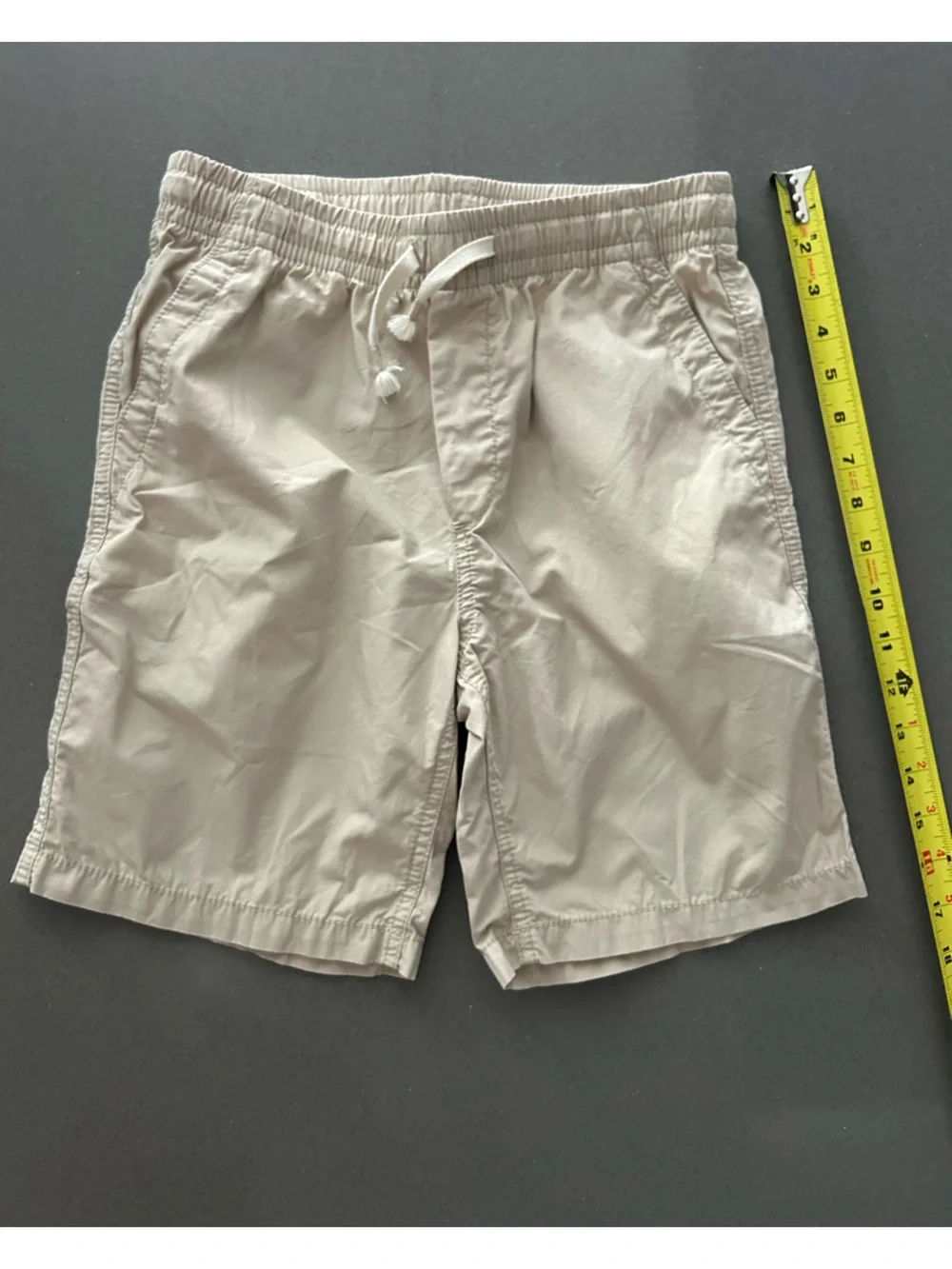 GAP Light Beige Kids Shorts with Drawstring Size 14-16yrs..